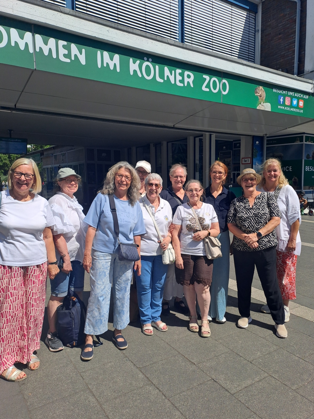 Zoo Besuch der Frauen